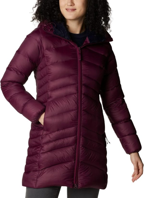 Women Autumn Park Down Mid Jacket
